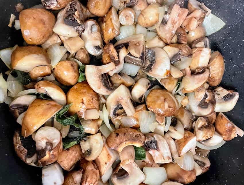 паста с грибами мэк энд чиз - грибы